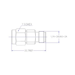 HS-3.5mmM To 3.5mmF Adapter (33G)_Web1